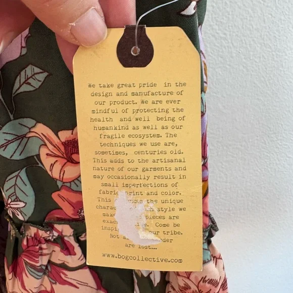 B.O.G. Collective Floral Tier Mini Skirt XS - Picture 3 of 6